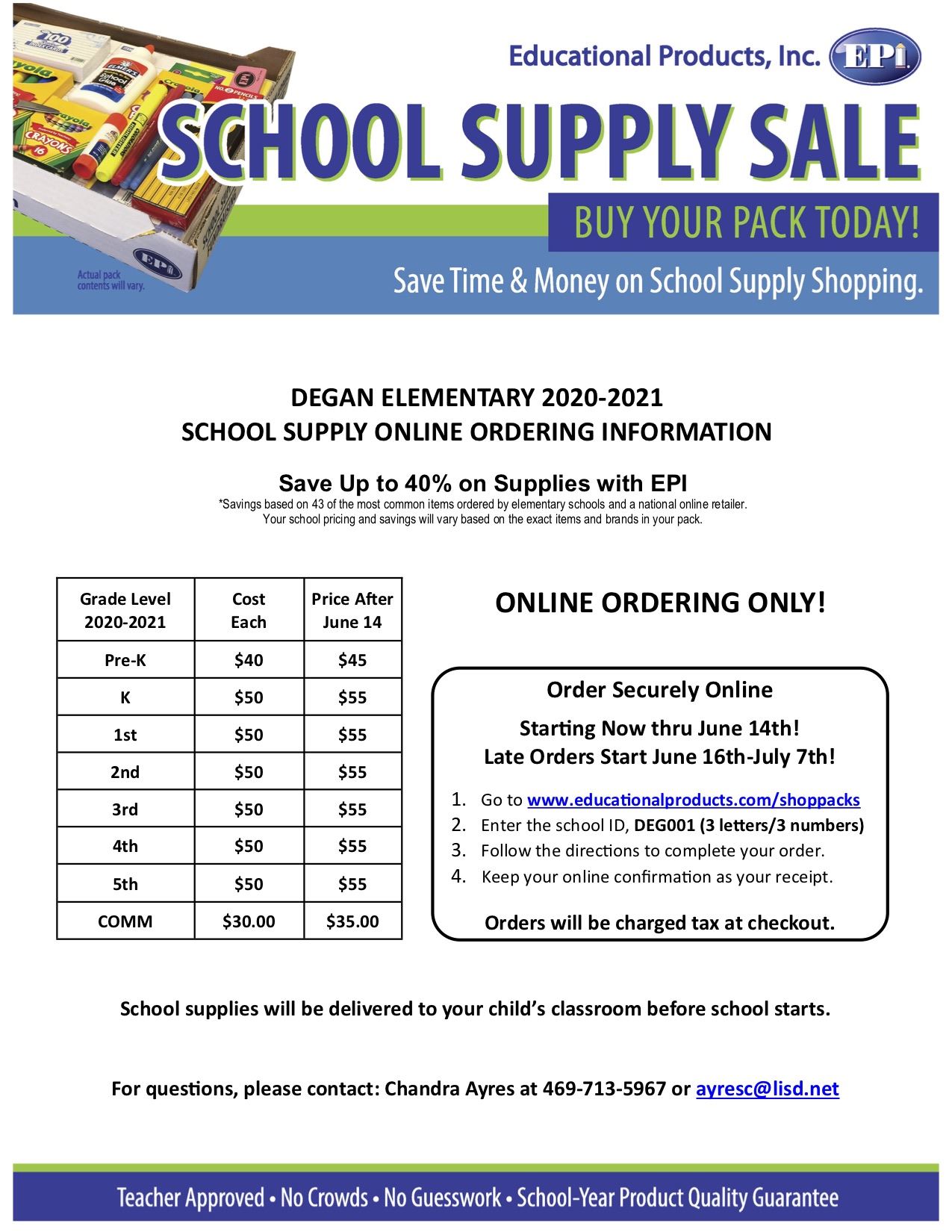 Degan Elementary / Homepage